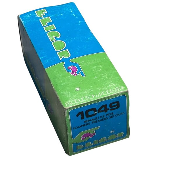 Eligor Renault KZ 1928 Model Car Fire Brigade Service Red Die-Cast 1:43 Scale Co - Picture 2 of 5